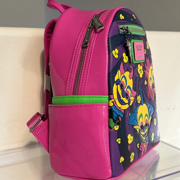 Loungefly Killer Klowns Glow-in-the-Dark Mini Backpack NWT - Picture 8 of 17